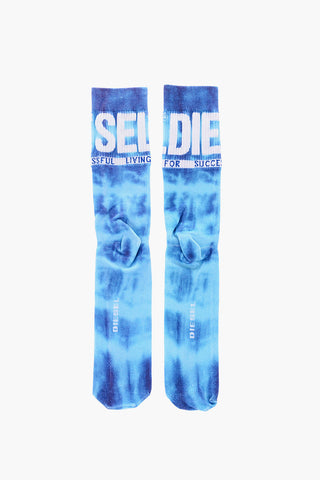 Tie Dye Effect SKM-HERMINE Long Socks