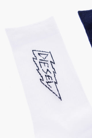embroidered SKM-RAY 3 socks set