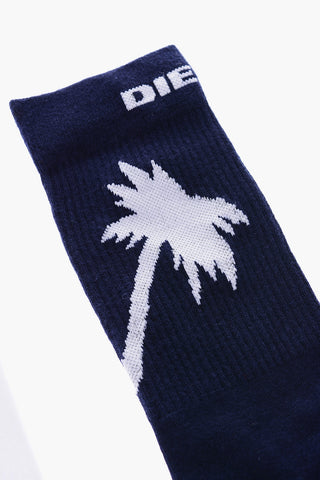 embroidered SKM-RAY 3 socks set