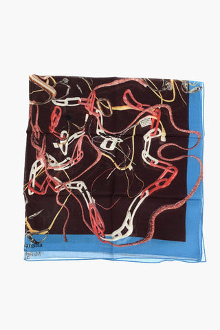 MM0 Patterned Silk and Wool Foulard