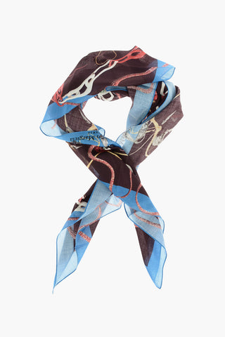MM0 Patterned Silk and Wool Foulard