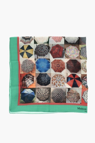 MM0 Patterned Silk and Wool Foulard