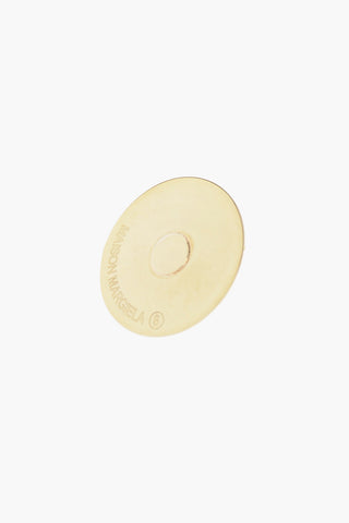 MM6 Golden Effect Stud Earrings