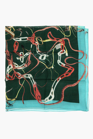 MM0 Patterned Silk and Wool Foulard