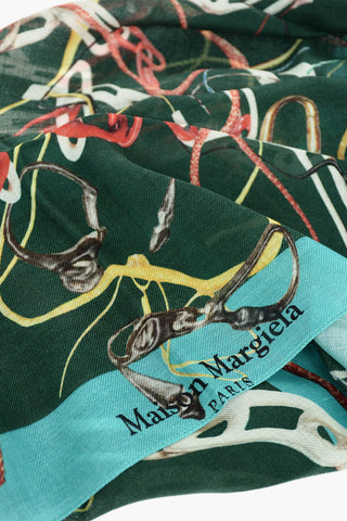 MM0 Patterned Silk and Wool Foulard