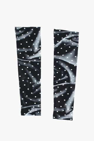 MM6 Polka Dot Stretch Muffs 