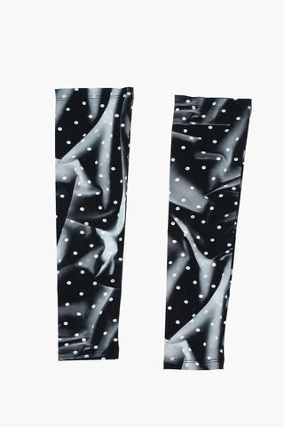 MM6 Polka Dot Stretch Muffs 