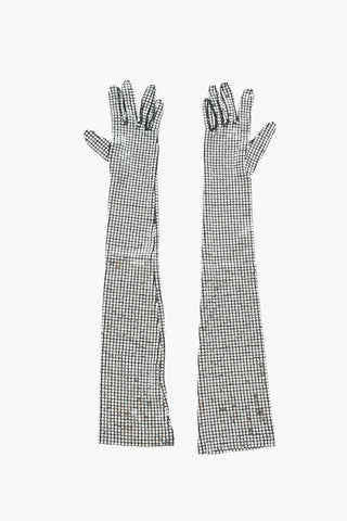 MM6 holographic Effect warm lenth gloves