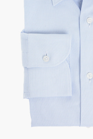 CC COLLECTION Camicia con Collo Francese a Quadretti