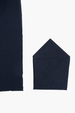 Camicia in Cotone e Seta con Colletto Diplomatico e Polsini Doppi alla Francese