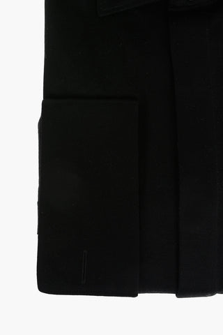 CC COLLECTION Spread Collar Shirt with Double Cuffs