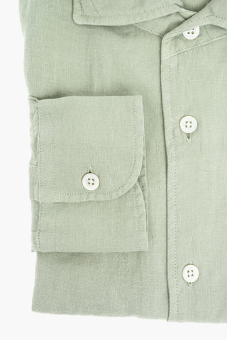 Camicia in Lino PEACOCK con Colletto Classico