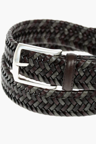 Braided Leather Belt