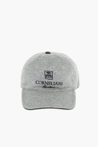 Cotton Blend Cap with Logo Embroidery