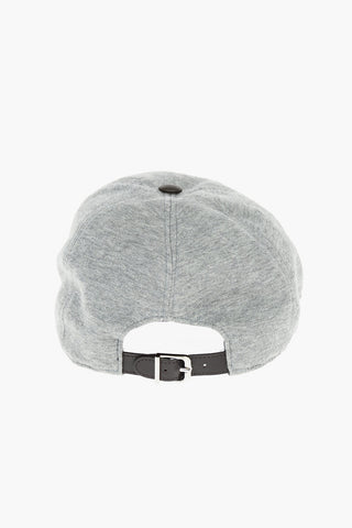Cotton Blend Cap with Logo Embroidery