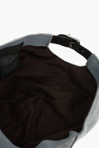 Cotton Blend Cap with Logo Embroidery