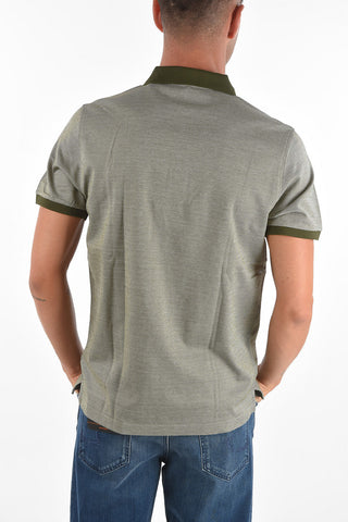 CC COLLECTION Microstriped Cotton Polo