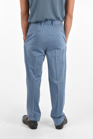 ID Cotton IDENTITY Chino Pants with Double Pleat