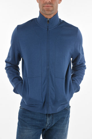 Mock Neck BONINA Front Zipped Sweatshirt