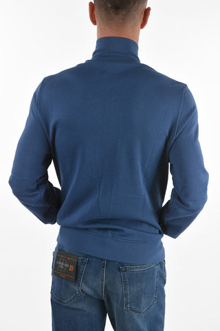 Mock Neck BONINA Front Zipped Sweatshirt