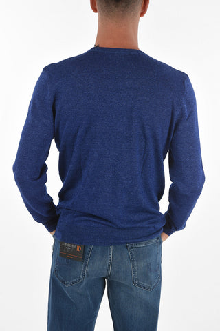 CC COLLECTION Crew Neck LINUS Wool Blend Sweater