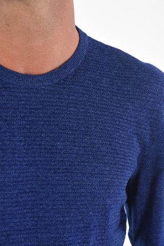 CC COLLECTION Crew Neck LINUS Wool Blend Sweater
