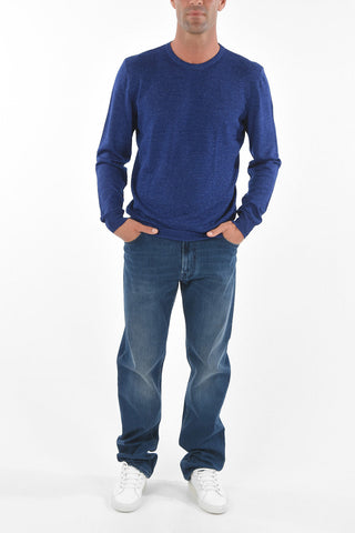 CC COLLECTION Crew Neck LINUS Wool Blend Sweater
