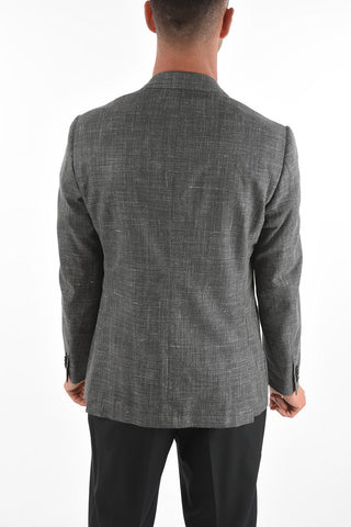 Blazer ACADEMY SOFT con Tasche a Toppa e Spacchi Posteriori
