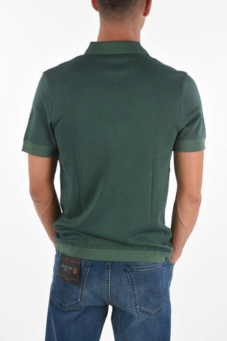 CC COLLECTION Buttonless Cotton Polo