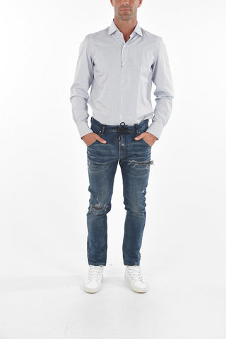 Joggjeans Distressed con Coulisse