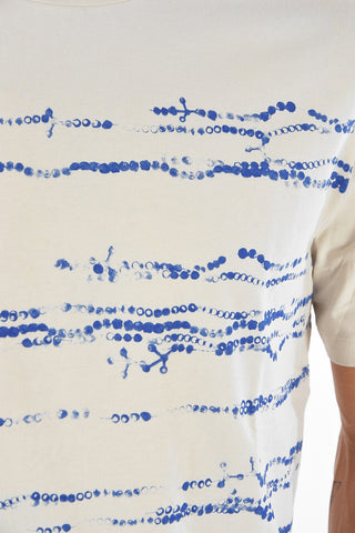 Crew Neck Printed Cotton T-Shirt