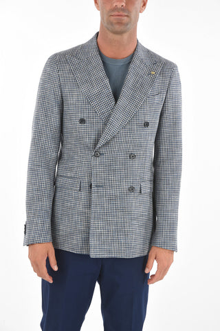 CC COLLECTION Double-breasted REWARD Houndstooth Blazer