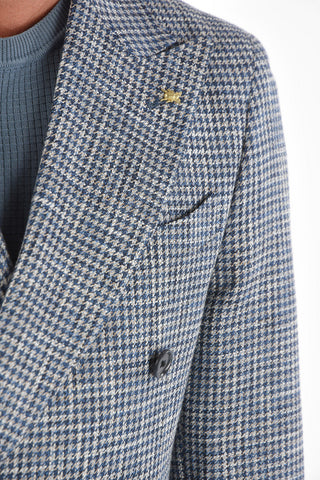 CC COLLECTION Double-breasted REWARD Houndstooth Blazer