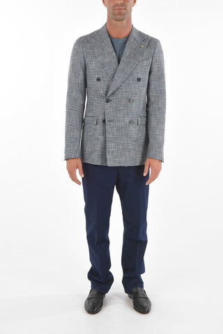 CC COLLECTION Double-breasted REWARD Houndstooth Blazer