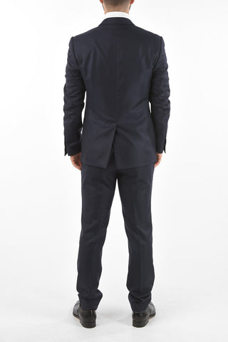 mini check virgin wool CERIM.ACADEMY 3 piece waistcoat suit