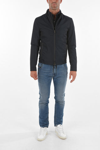 ID Front Zipped Nylon Windbreaker