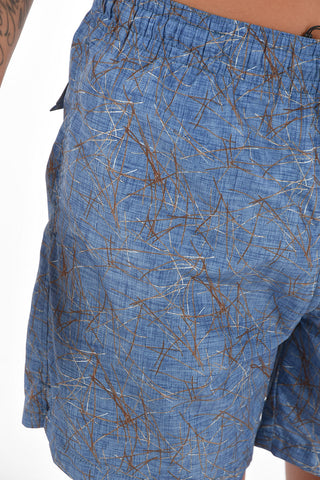 Swim Short with Abstract Print