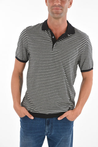 CC COLLECTION Awning Striped Cotton Polo