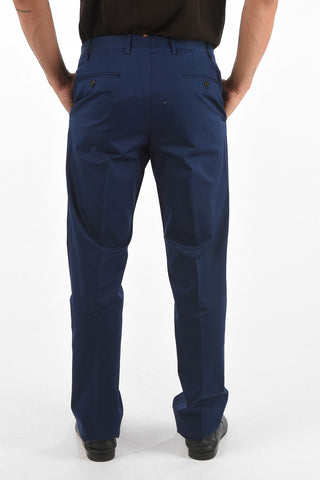 Stretched Cotton LEADER Chino Pants with 4 Pockets