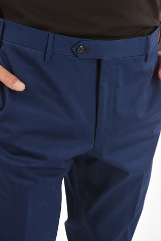 Stretched Cotton LEADER Chino Pants with 4 Pockets