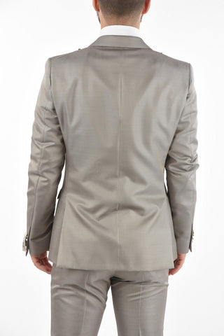 CC COLLECTION side vents peak lapel CERIM.RESET 1-button suit