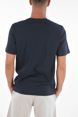 CC COLLECTION Crew Neck Printed Cotton T-Shirt