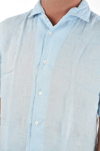 Camicia in Lino PEACOCK con Colletto Classico