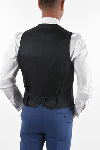 CC COLLECTION Jacquard Virgin Wool CERIM.RESET Vest