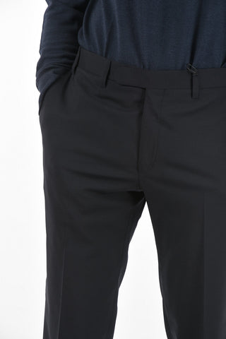 CC COLLECTION Stretch Virgin Wool REFINED Slack Pants