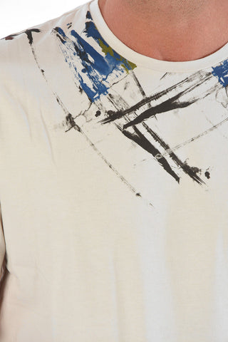 Crew Neck JER ST Printed T-Shirt