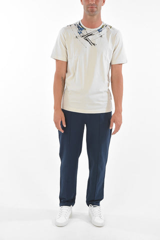 Crew Neck JER ST Printed T-Shirt