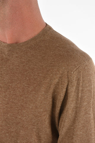 Crew Neck Silk Blend Sweater