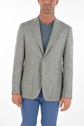 CC COLLECTION Pin Check REFINED Blazer