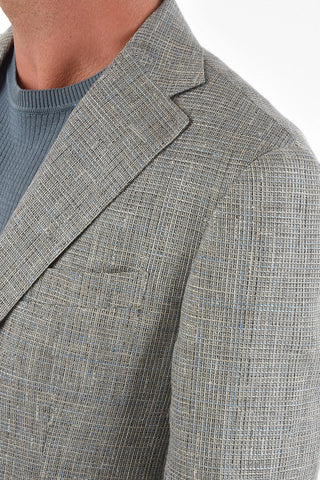 CC COLLECTION Pin Check REFINED Blazer